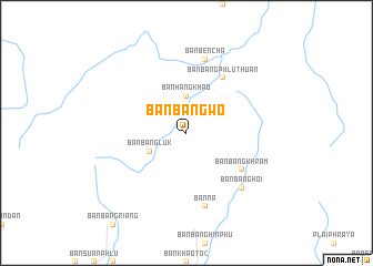 map of Ban Bang Wo