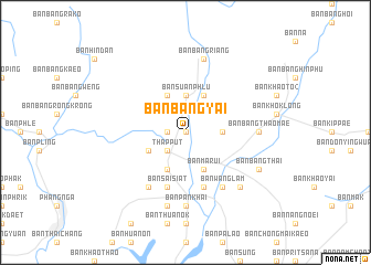 map of Ban Bang Yai