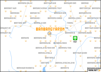 map of Ban Bang Ya Rom