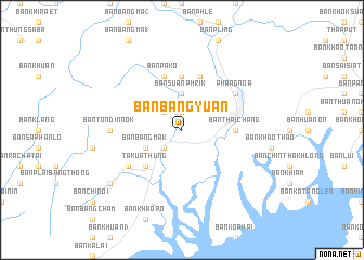 map of Ban Bang Yuan