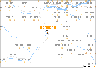 map of Bản Bang