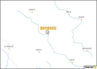 map of Banbang
