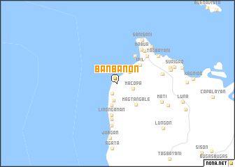 map of Banbanon