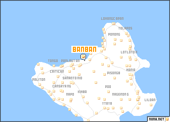 map of Banban