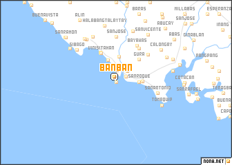 map of Banban