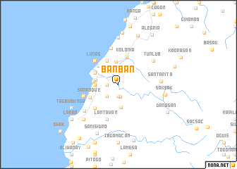 map of Banban