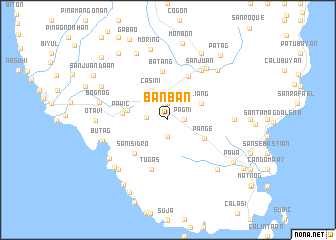 map of Banban