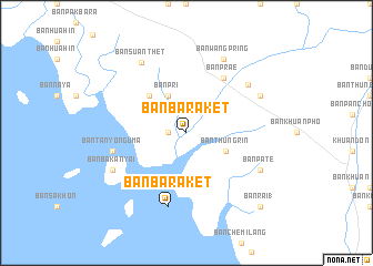 map of Ban Baraket