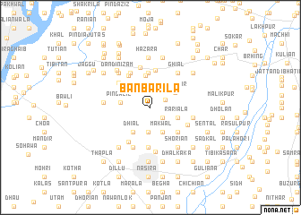 map of Ban Barila