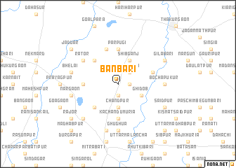 map of Banbāri