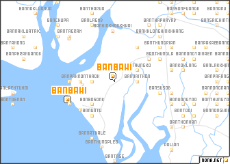 map of Ban Bawi