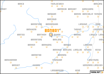 map of Bản Bấy