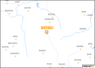 map of Banbei