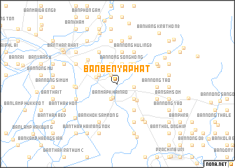 map of Ban Benyaphat