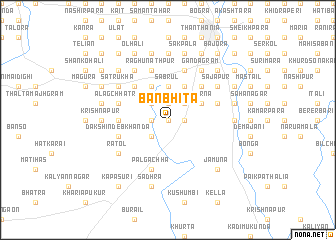 map of Banbhita