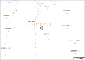 map of Banbianjie