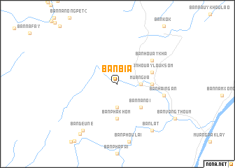 map of Ban Bia