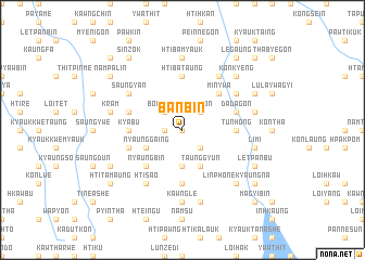 map of Banbin