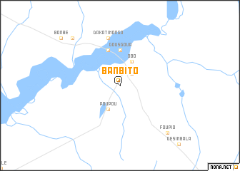 map of Banbito