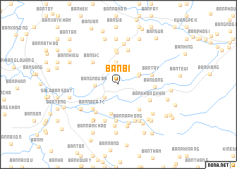 map of Ban Bi