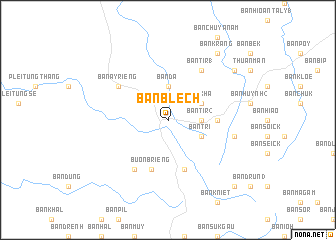 map of Ban Blech