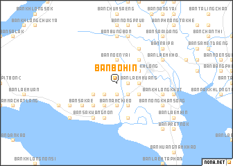 map of Ban Bo Hin