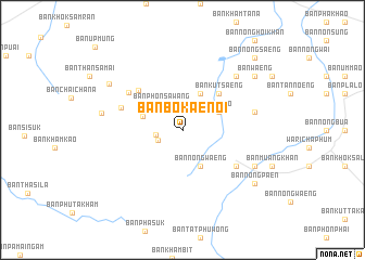 map of Ban Bo Kae Noi