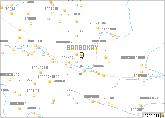 map of Ban Bokay