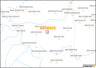 map of Ban Boké