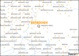 map of Ban Bo Khem