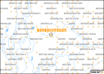 map of Ban Bok Kradon