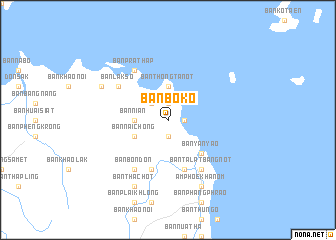 map of Ban Bo Ko