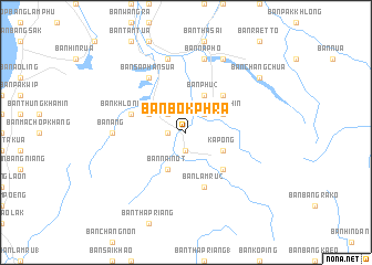 map of Ban Bok Phra