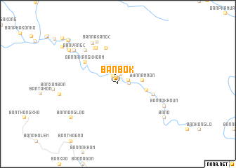 map of Ban Bôk