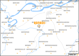 map of Ban Bok