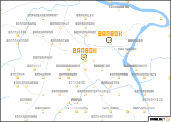 map of Ban Bok