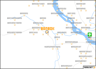 map of Ban Bôk