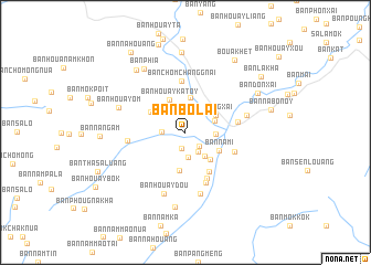 map of Ban Bolai