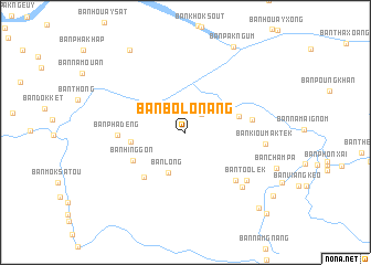 map of Ban Bolonang