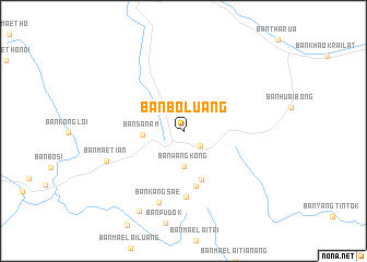 map of Ban Bo Luang