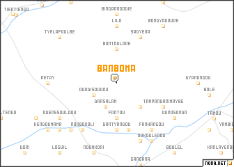 map of Banboma