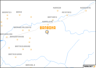 map of Ban Boma