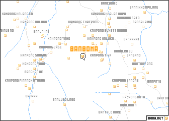 map of Ban Bo Ma