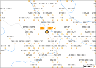 map of Bản Bo Ma