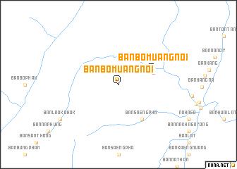 map of Ban Bo Muang Noi