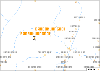 map of Ban Bo Muang Noi