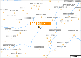 map of Ban Bông-Kang