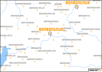 map of Ban Bong Nua