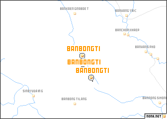 map of Ban Bong Ti