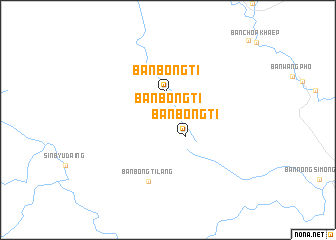 map of Ban Bong Ti